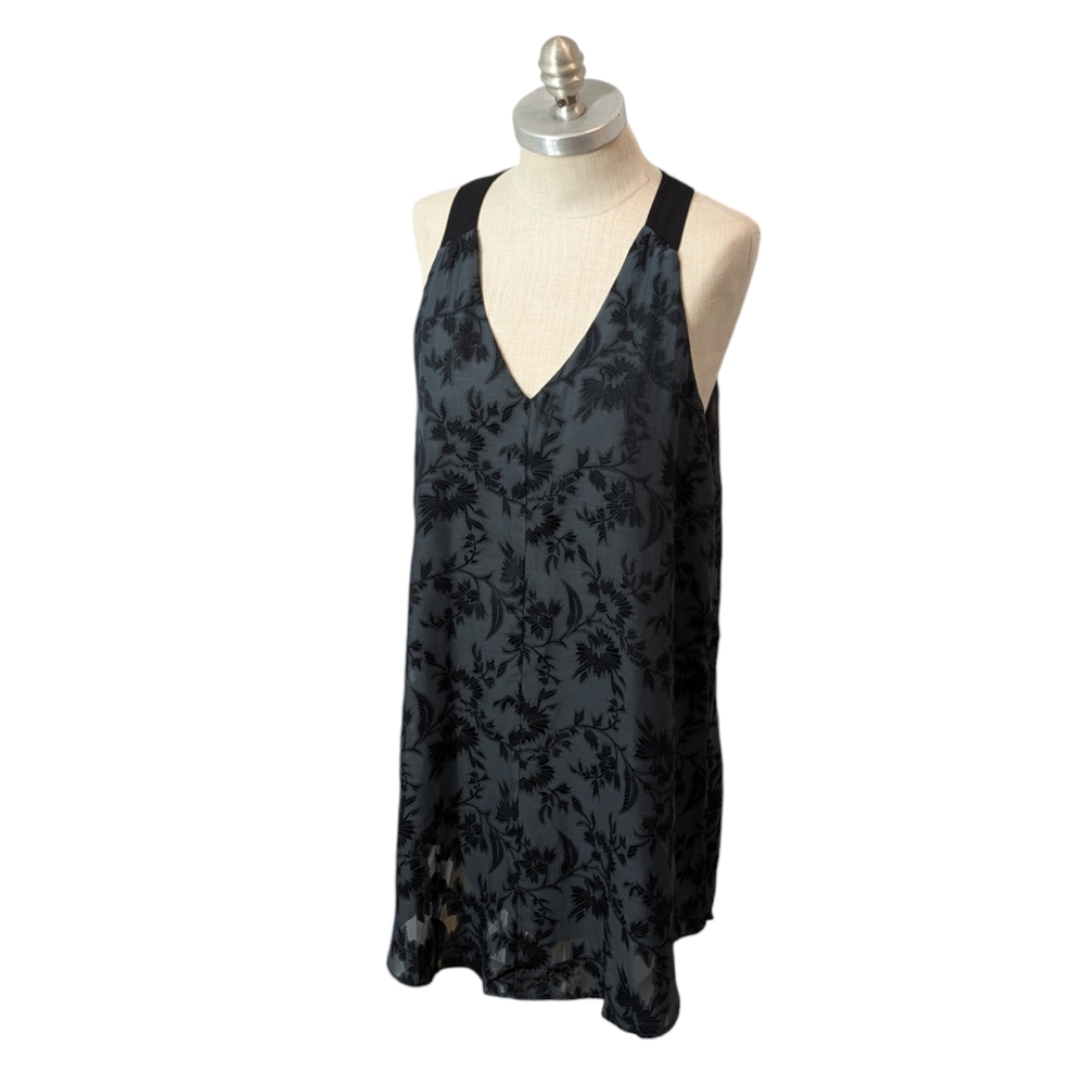 ASTR the Label Floral Jacquard Shift Dress Women's Size Large - Picture 2 of 13